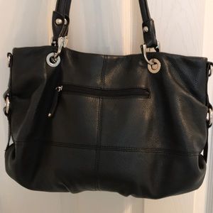 TIGNANELLO LEATHER BAG.  12 X 17